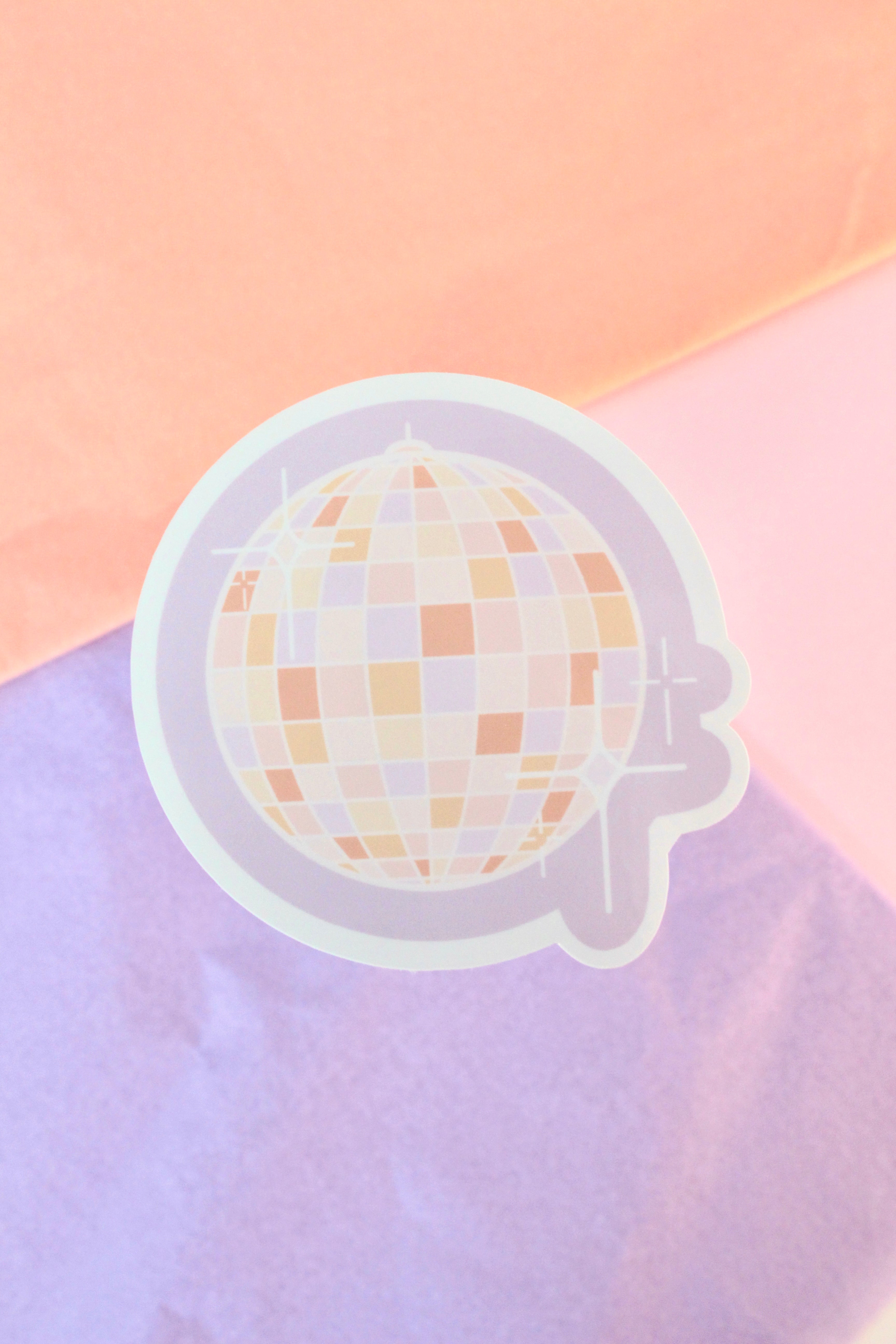 Disco Ball Vinyl Sticker