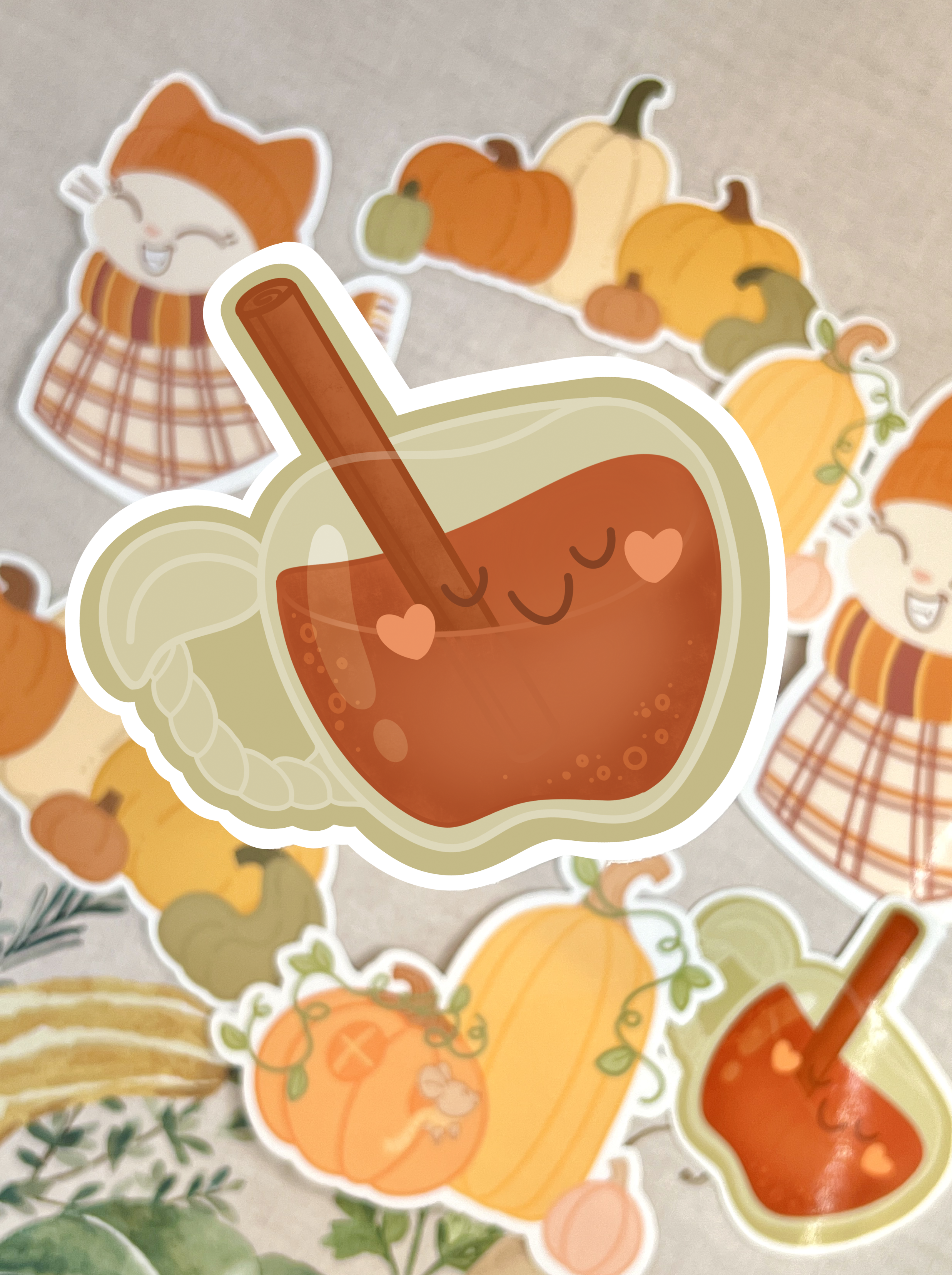 Apple Cider - vinyl sticker