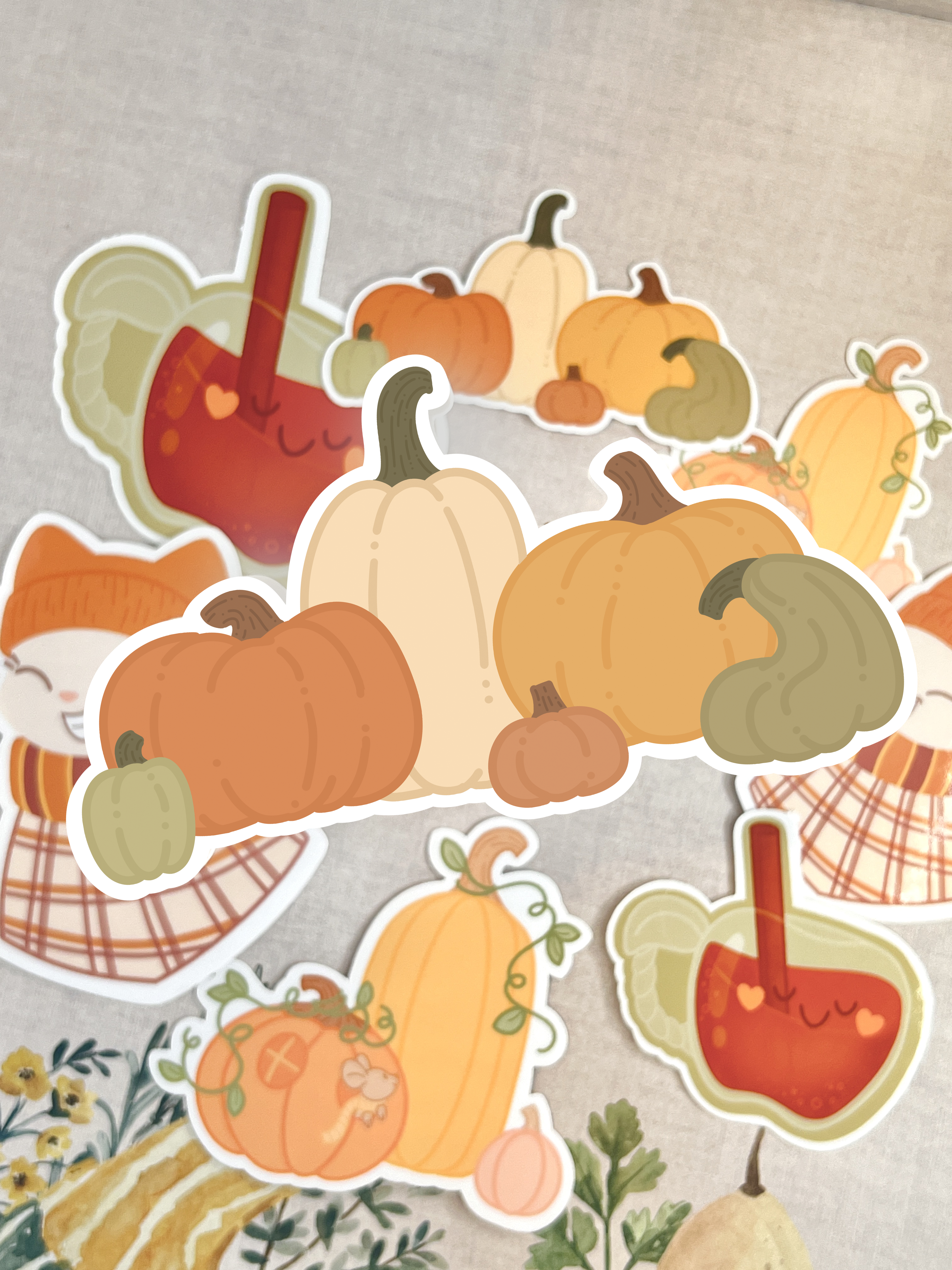 Pumpkin Patch - vinyl sticker