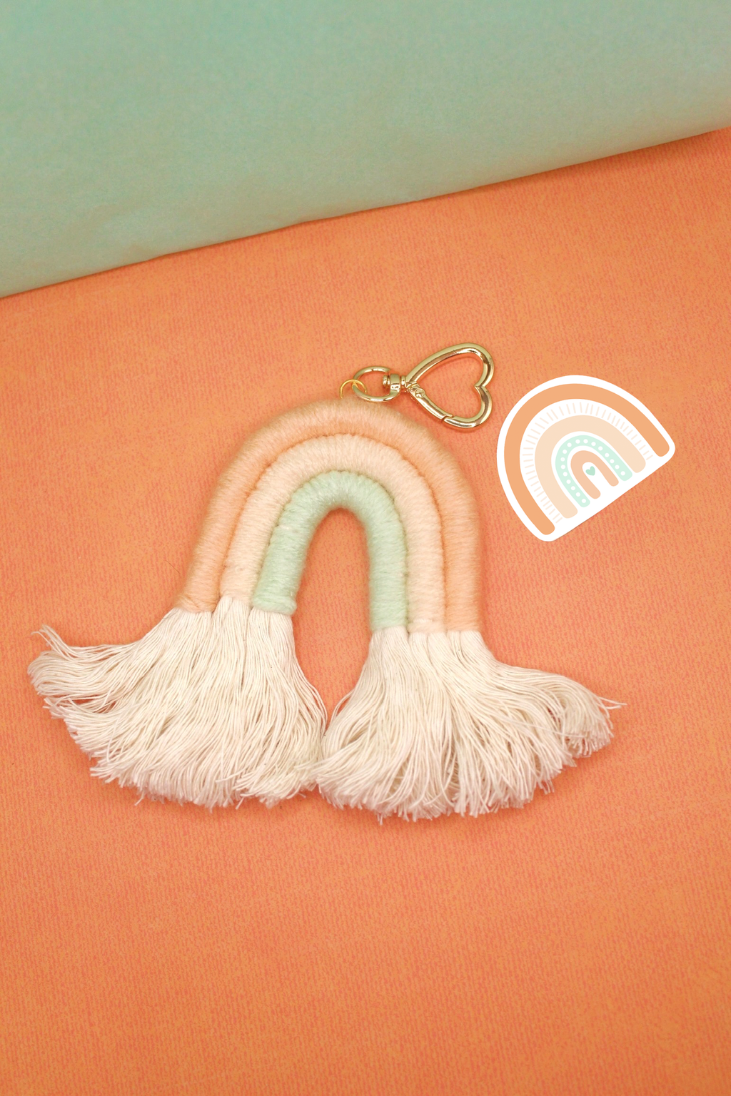 Life of a Showcat Rainbow Keychain