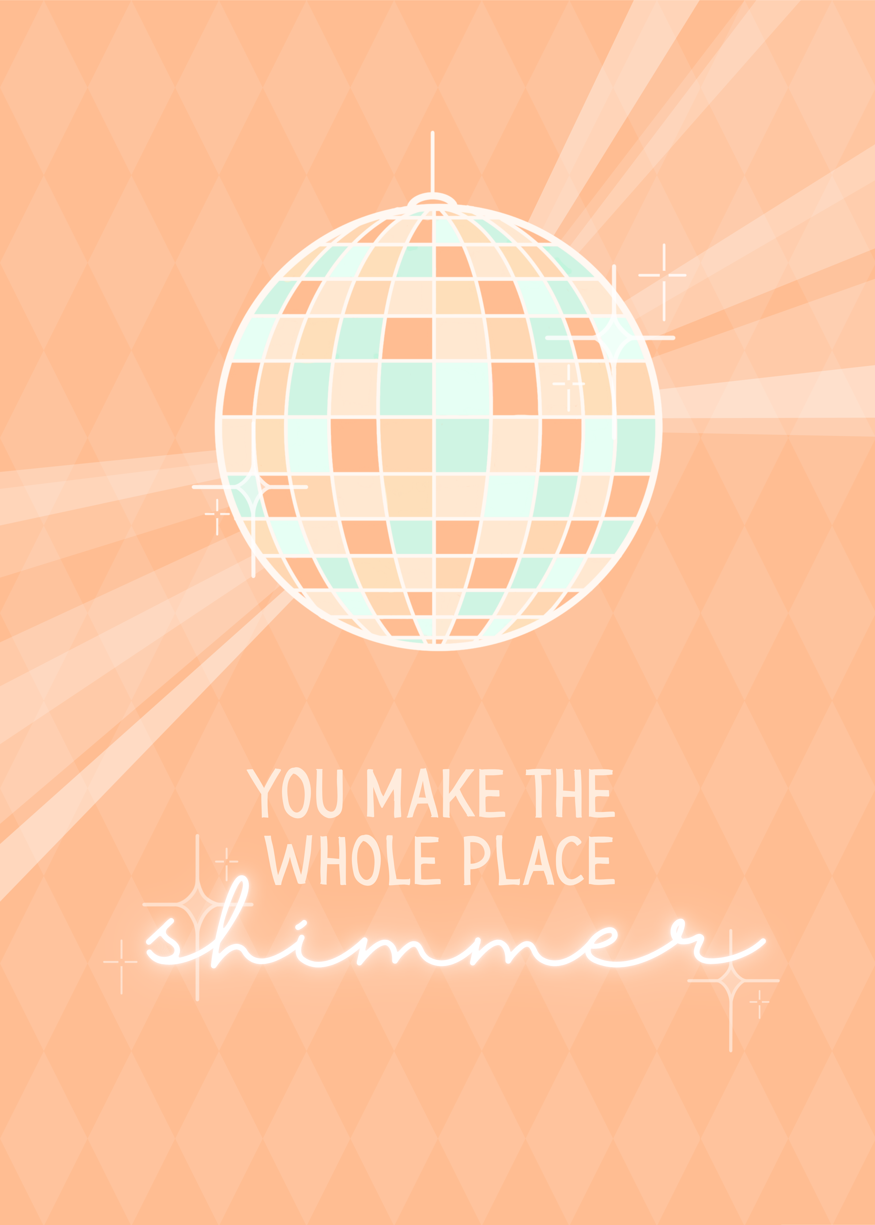 Shimmer - Taylor's Version - art print