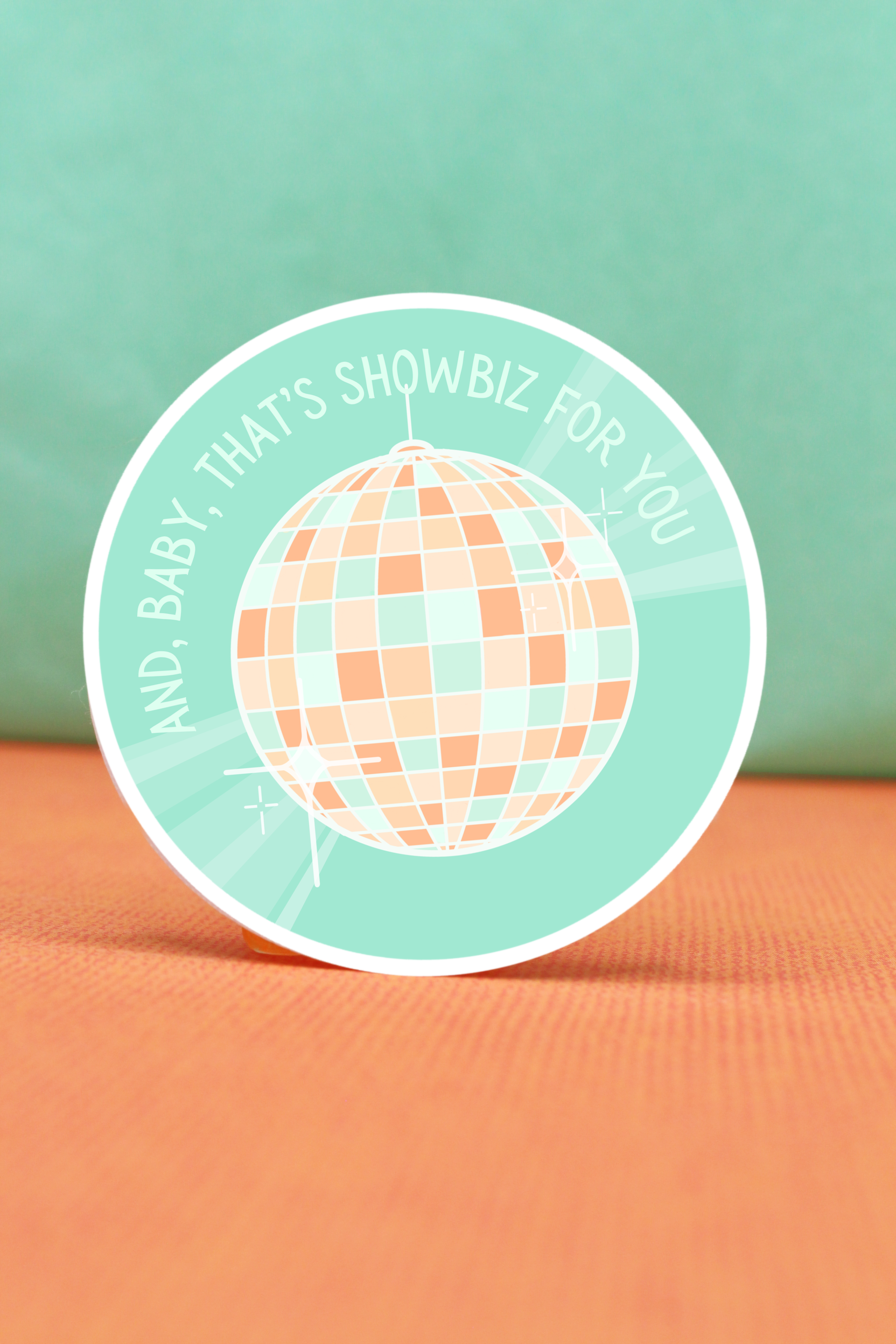 Showbiz - vinyl sticker