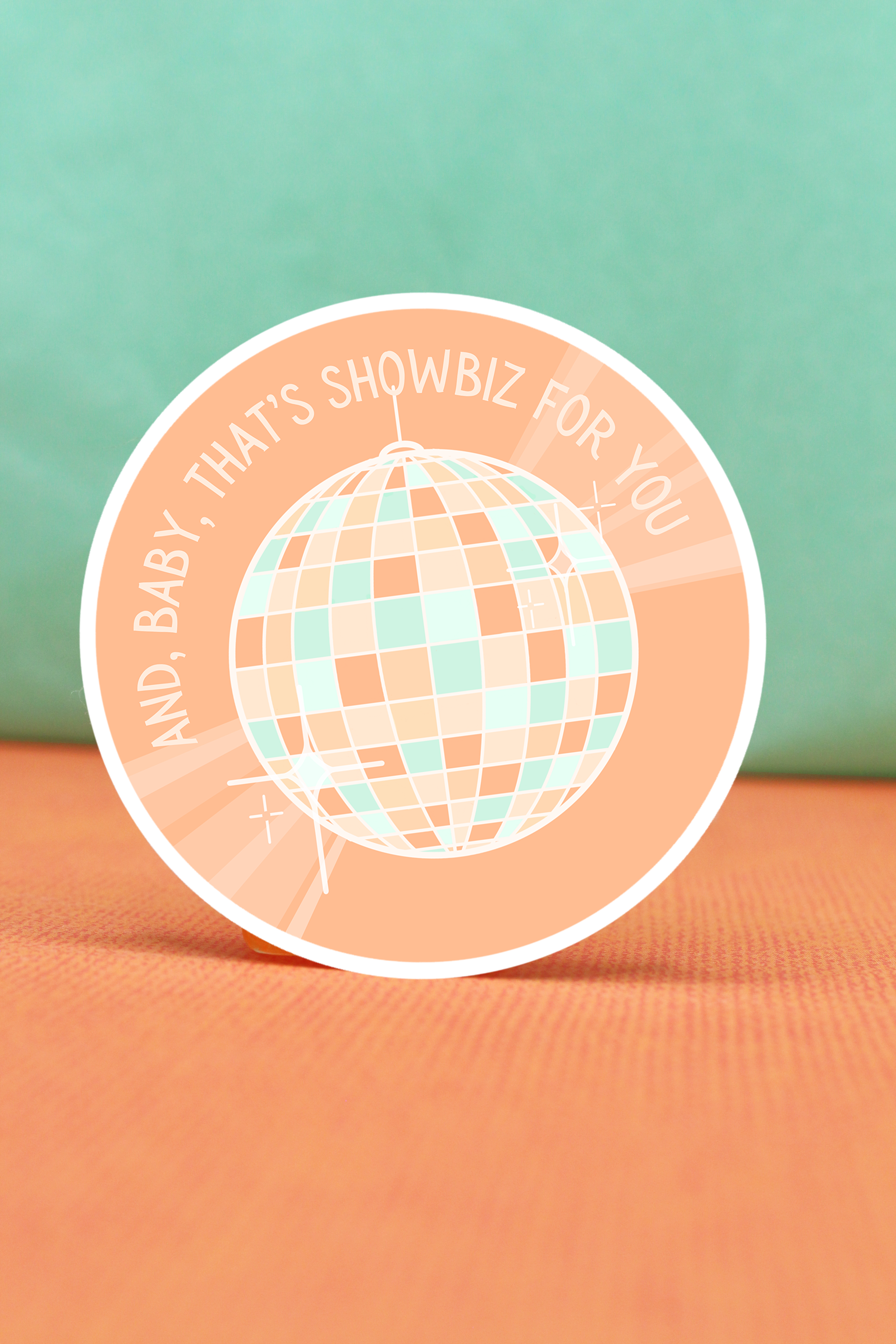 Showbiz - vinyl sticker