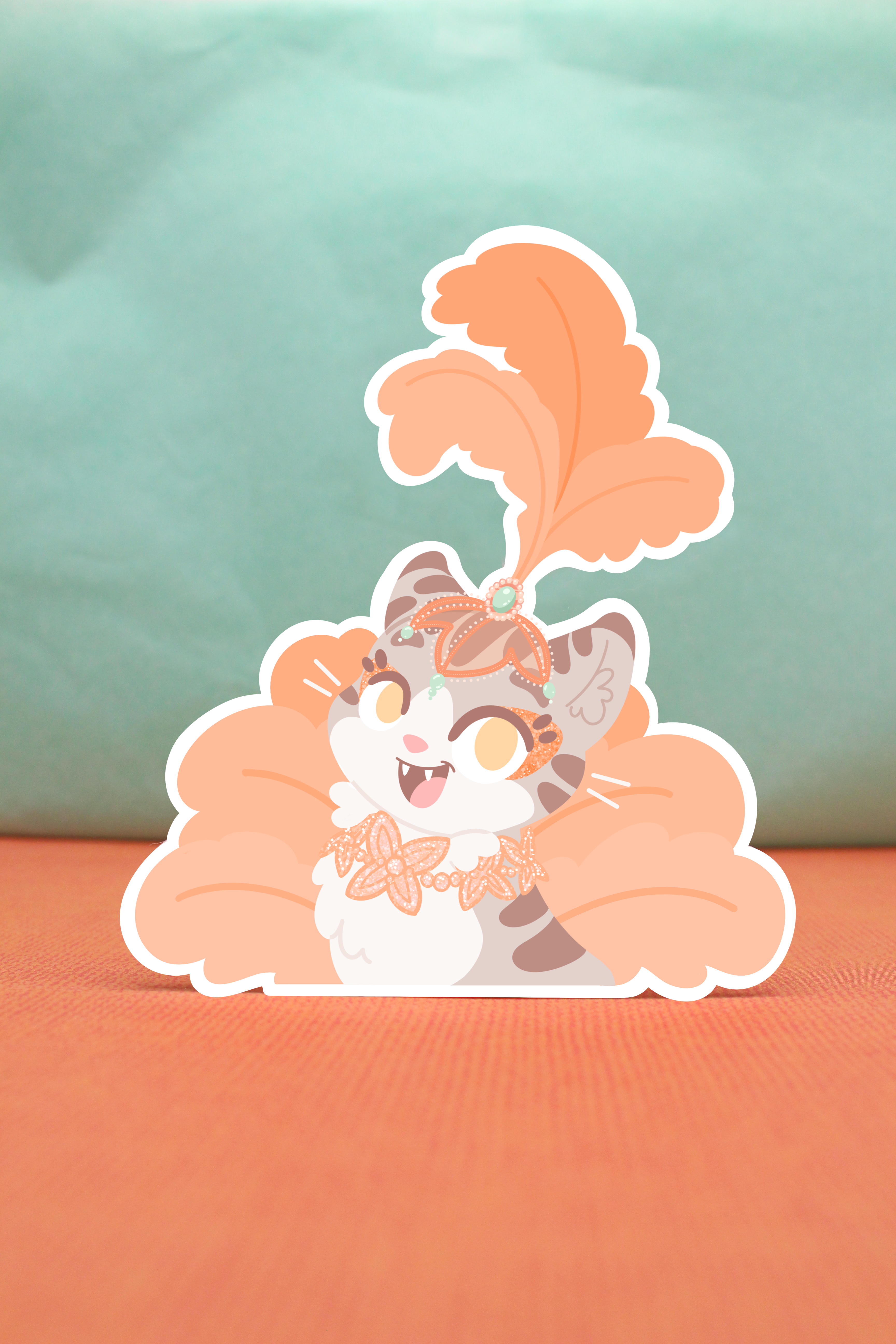 Life of a Showcat - vinyl sticker