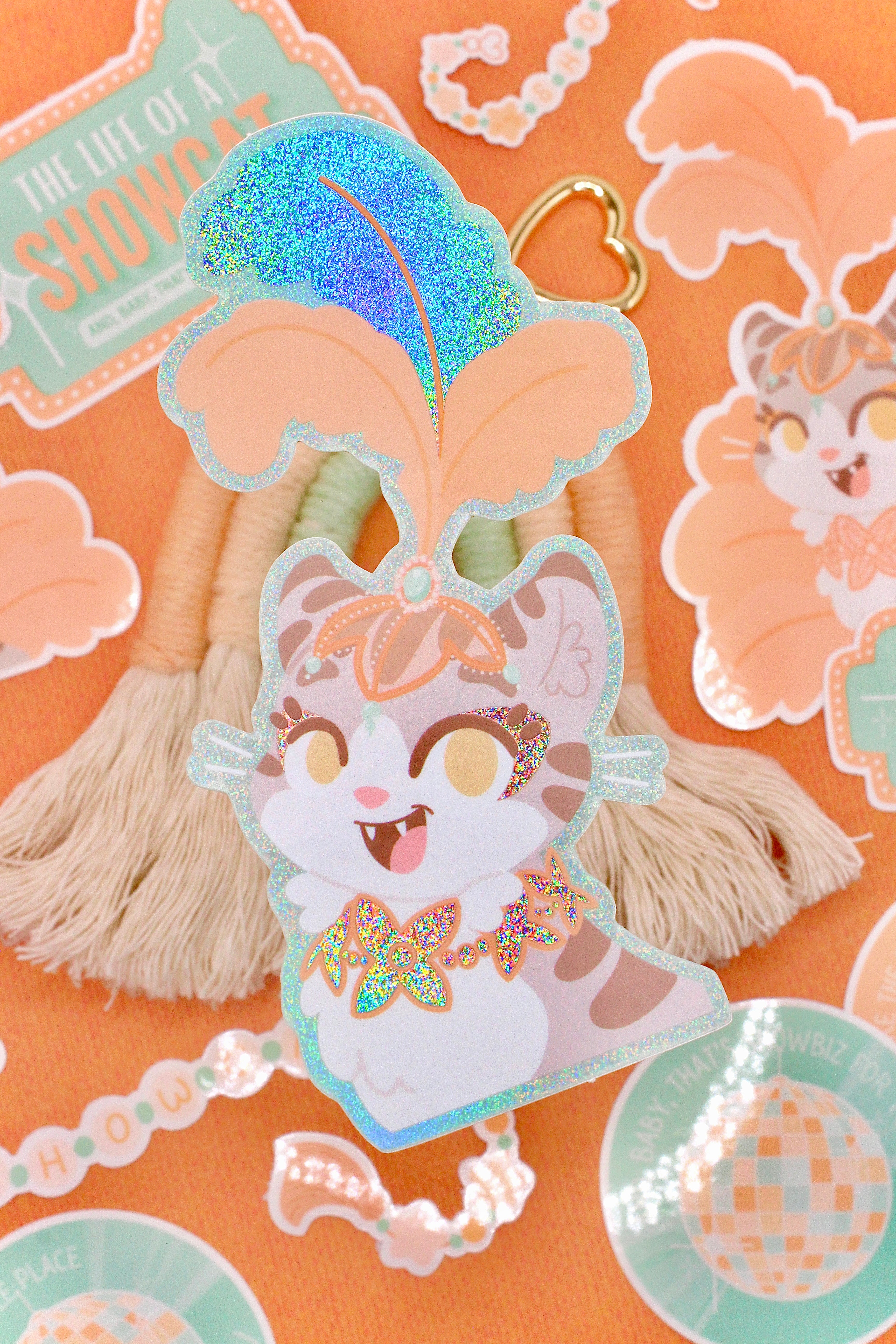 Limited Edition - Life of a Showcat - vinyl sticker