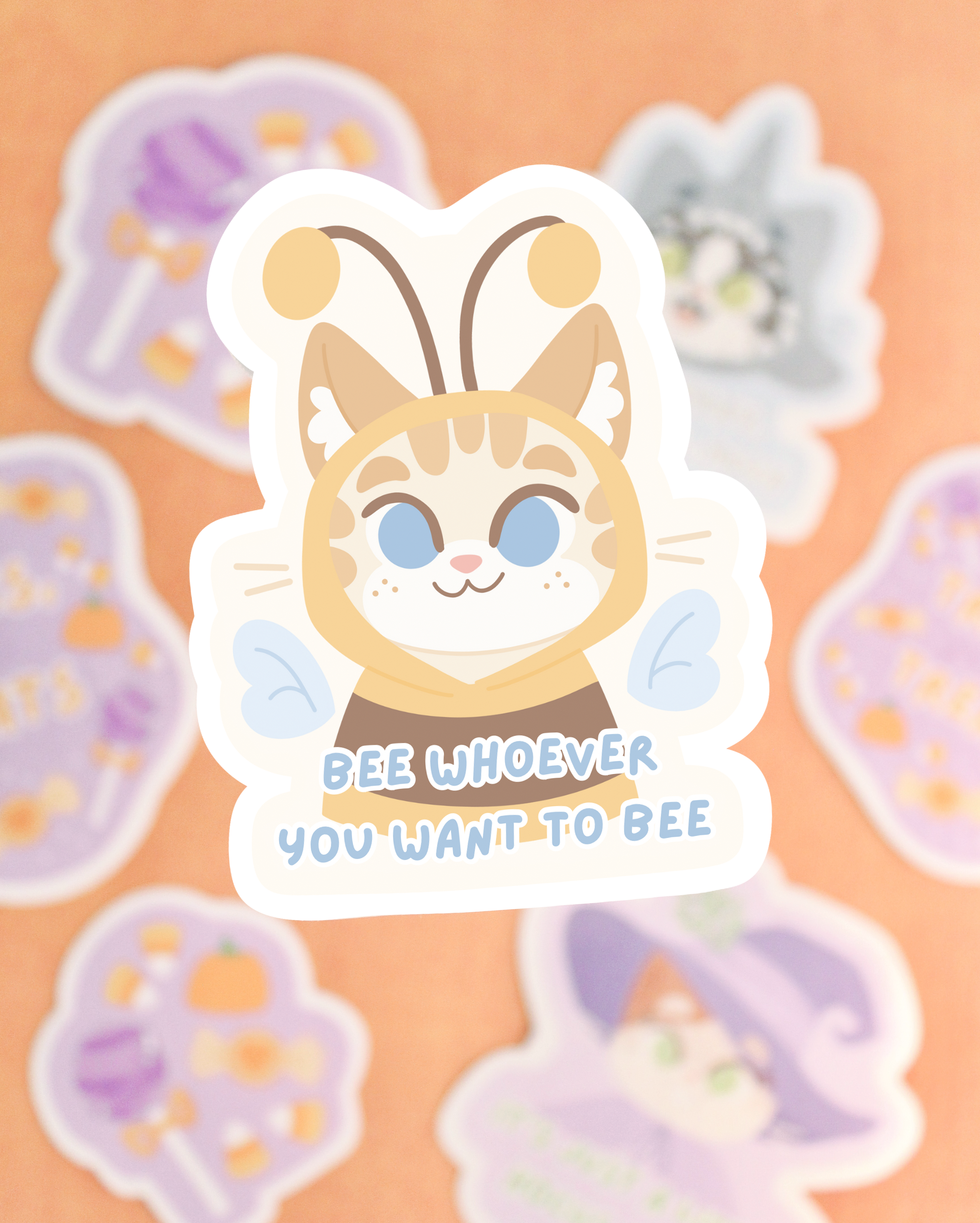 Bee Tobey - vinyl sticker